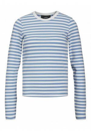 Вязаный свитер JXCELINE GIGI STR LS STRIPE JRS , цвет silver lake blue stripesblanc de blanc JJXX