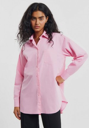 Рубашка Nataly Rik. Цвет: розовый