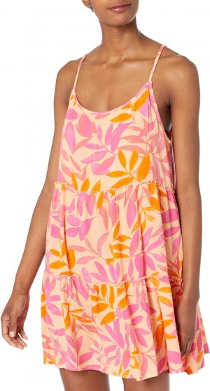 Тропическое платье-панч , цвет Orange Crush P.J. Salvage