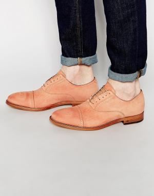 Туфли-оксфорды с контрастным носком Berty PS by Paul Smith. Цвет: розовый