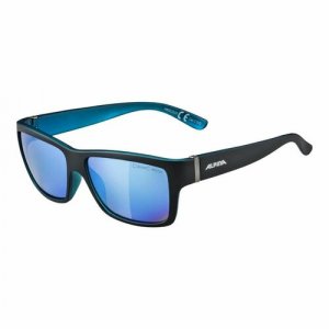 Солнцезащитные очки , синий, черный ALPINA. Цвет: синий/черный