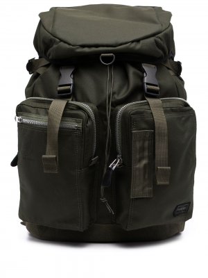 Рюкзак с карманами карго Porter-Yoshida & Co.. Цвет: зеленый