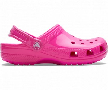 Классические неоновые сабо-хайлайтеры женские, цвет Pink Crush Crocs