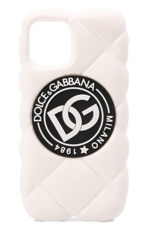 Чехол для iPhone 12/12 Pro Dolce & Gabbana. Цвет: белый
