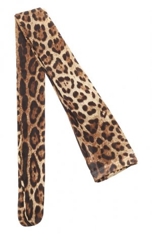 Колготки Dolce & Gabbana. Цвет: леопардовый