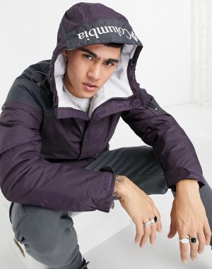 Куртка-пуловер фиолетового и черного цвета Challenger-Фиолетовый цвет Columbia
