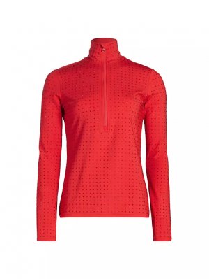 Лыжный пуловер Spark Stretch Interlock , цвет flame Goldbergh