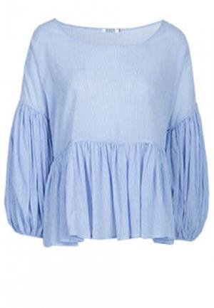 Блуза BRIGITTE BARDOT. Цвет: голубой