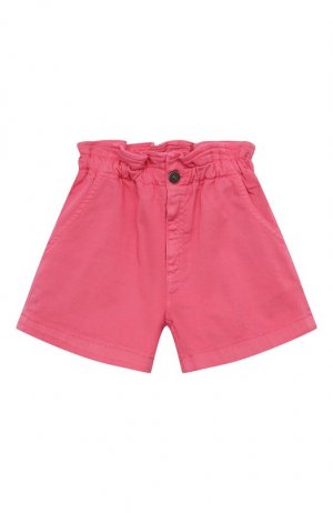 Джинсовые шорты Dondup Kids. Цвет: розовый