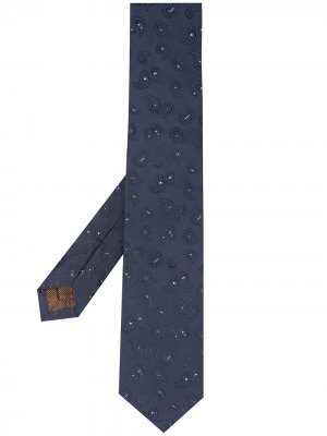 Churchs галстук с вышивкой пейсли Church's. Цвет: синий