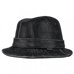 Шляпа , размер 61, черный Denkor. Цвет: черный