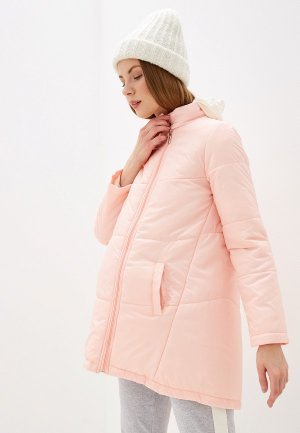 Куртка утепленная Очаровательная Адель. Цвет: розовый