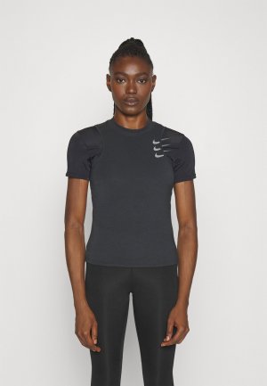 Спортивная футболка RUN , цвет black Nike