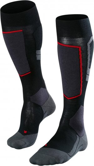 SK4 Шерстяные лыжные носки до колена Advanced, 1 пара , цвет Black Mix Falke