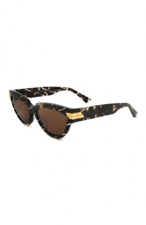 Солнцезащитные очки Bottega Veneta. Цвет: коричневый