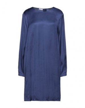 Короткое платье ROSSOPURO. Цвет: темно-синий