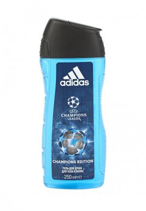 Гель для душа adidas UEFA 4 Champions, 250 мл. Цвет: синий