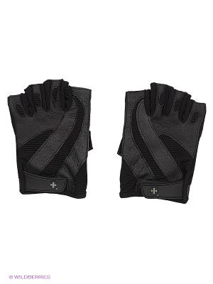 Перчатки для фитнеса мужские Pro HARBINGER. Цвет: черный