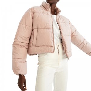 Куртка утепленная Cropped fit, розовый DeFacto