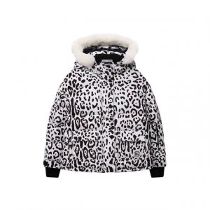 Пуховая куртка Dolce & Gabbana. Цвет: чёрно-белый