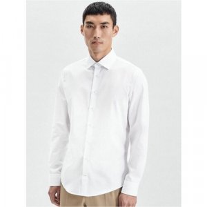 Рубашка , размер 46, белый Seidensticker. Цвет: белый
