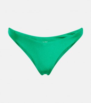 Плавки бикини Vera с заниженной талией, зеленый Jade Swim