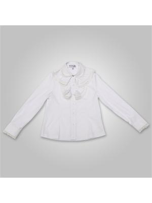 Блузка CIAO KIDS collection. Цвет: белый