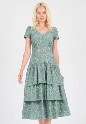 Платье Marichuell HELLY. Цвет: зеленый