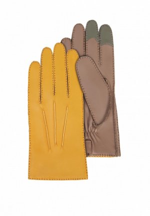 Перчатки Michel Katana. Цвет: желтый