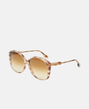 Солнцезащитные очки , темно коричневый Victoria Beckham