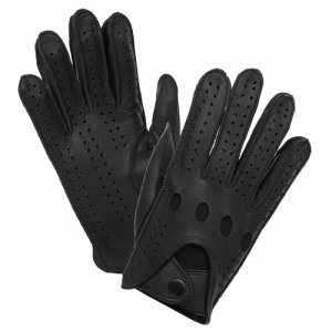 Перчатки , размер 9, черный Tony Perotti. Цвет: черный
