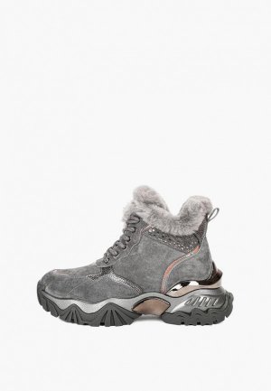 Ботинки Pierre Cardin. Цвет: серый