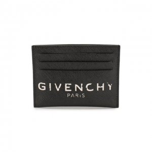 Футляр для кредитных карт Givenchy. Цвет: чёрный