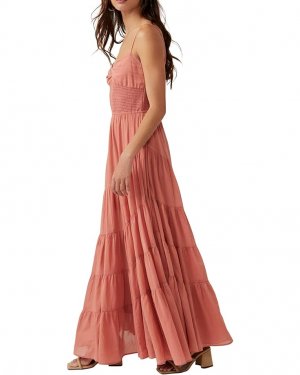 Платье Sundrenched Solid Maxi, цвет Canyon Clay Free People