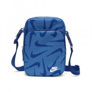 Сумка через плечо Heritage Cross-Body Bag (4L) Nike. Цвет: синий