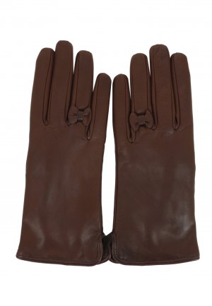 Перчатки BRUNO CARLO. Цвет: коричневый