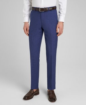 Костюмные брюки TR1-0227-S BLUE HENDERSON. Цвет: голубой