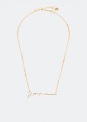 Ожерелье JACQUEMUS La Chaine necklace, золотой