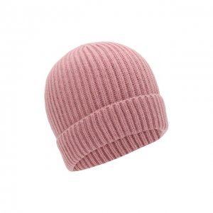 Кашемировая шапка DLT Collection. Цвет: розовый