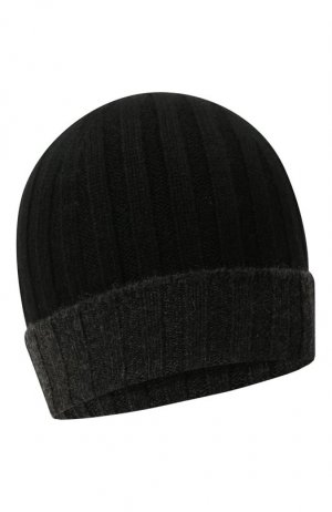 Кашемировая шапка Gran Sasso. Цвет: чёрный
