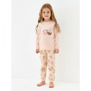 Пижама , размер 146 / 11 лет, розовый Kogankids. Цвет: розовый