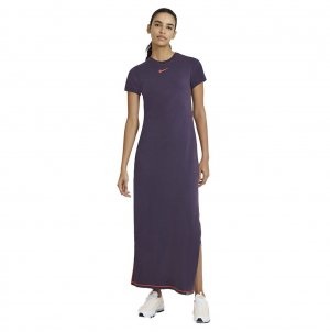 Длинное платье Sportswear Icon Clash Maxi, фиолетовый Nike