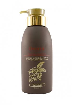 Шампунь для окрашенных и поврежденных волос Deora Cosmetics. Цвет: коричневый