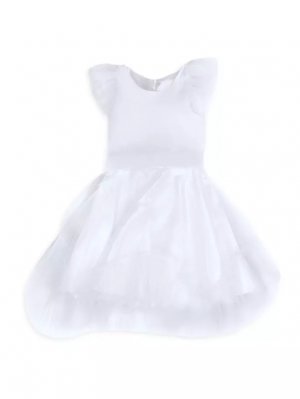 Тюлевое платье Sadie для маленьких девочек и , белый Zoe