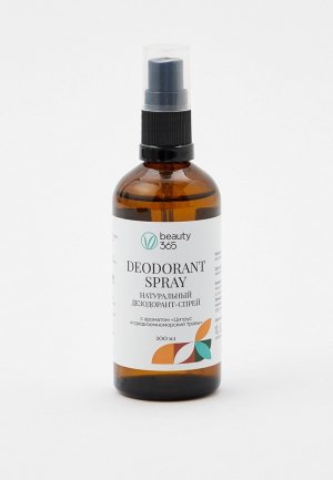 Дезодорант Beauty 365 минеральный натуральный с ароматом Цитрус и средиземноморские травы , 100 мл. Цвет: прозрачный