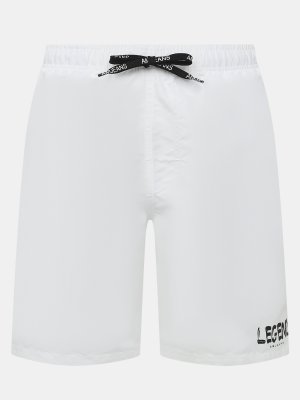 Плавательные шорты Alessandro Manzoni Jeans. Цвет: белый