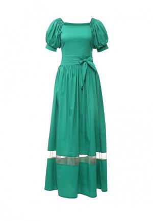 Платье Piena. Цвет: зеленый