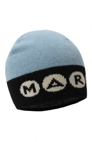 Шерстяная шапка Marni. Цвет: голубой