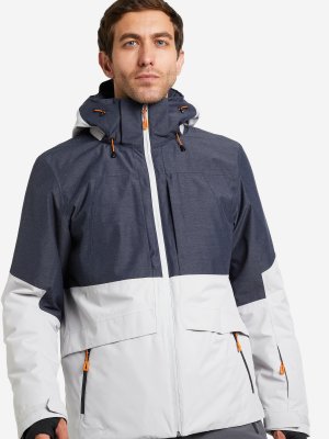 Куртка утепленная мужская Callahan, Серый, размер 48 IcePeak. Цвет: серый