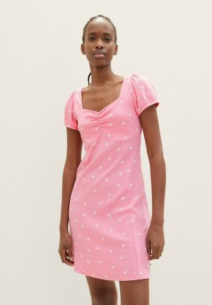 Платье из джерси , розовый Tom Tailor